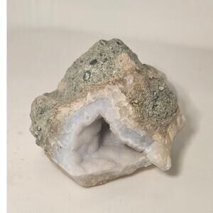 Blue Lace Agate Specimen / 3oz / 2.2in